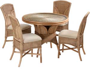 Wicker dining set